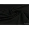 Tissu JERSEY coton élasthanne noir- OEKO TEX