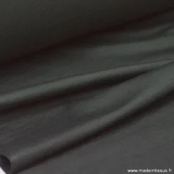 Tissu JERSEY coton élasthanne noir- OEKO TEX