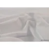Tissu jersey coton élasthanne blanc - OEKO TEX