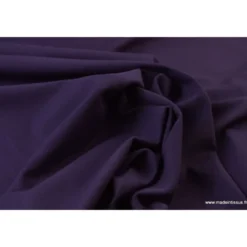 Tissu JERSEY coton élasthanne violet - OEKO TEX