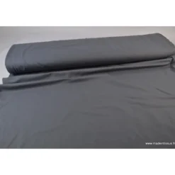Tissu JERSEY coton élasthanne gris - OEKO TEX