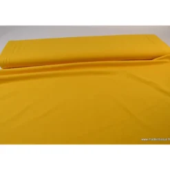 Tissu JERSEY coton élasthanne Jaune foncé - OEKO TEX