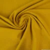 Tissu jersey coton élasthanne Moutarde - OEKO TEX