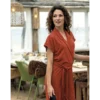 Tissu jersey coton élasthanne Terracotta - OEKO TEX