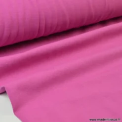 Tissu JERSEY coton élasthanne framboise - OEKO TEX