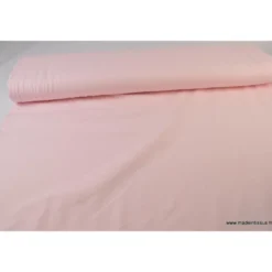 Tissu JERSEY coton élasthanne rose - OEKO TEX