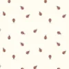 Tissu jersey de coton motif coccinelles fond blanc cassé - OEKO TEX