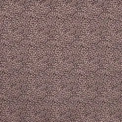 Tissu jersey de coton motif petit léopard fond rose poudré - OEKO TEX