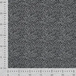 Tissu jersey de coton motif petit léopard fond écru - OEKO TEX