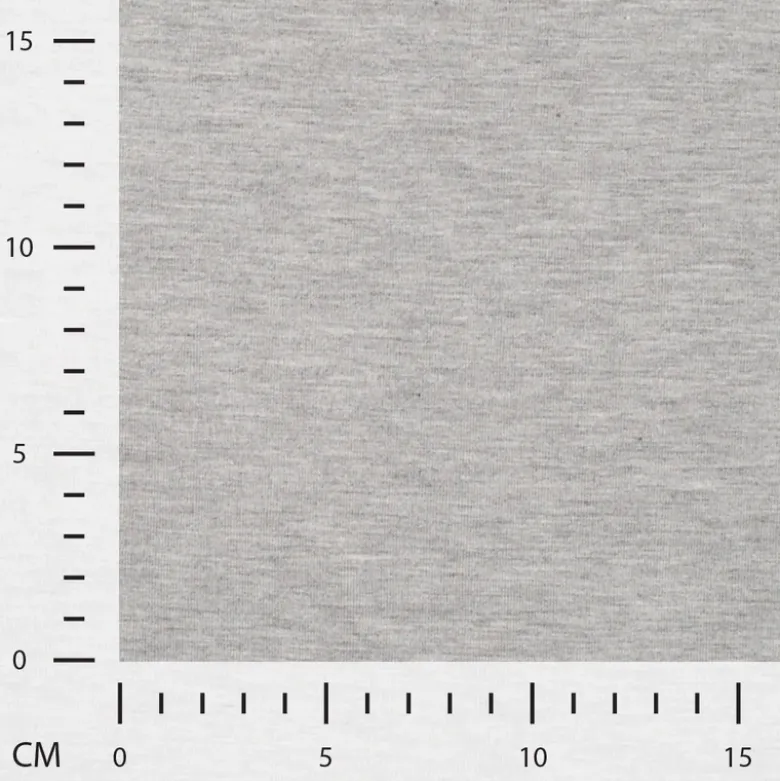 Tissu Jersey de viscose de bambou gris clair mélangé - OEKO TEX