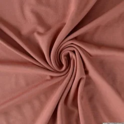 Tissu Jersey de viscose de bambou Terracotta - OEKO TEX