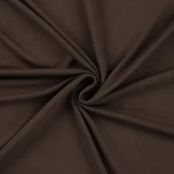 Tissu Jersey de viscose de bambou chocolat - OEKO TEX