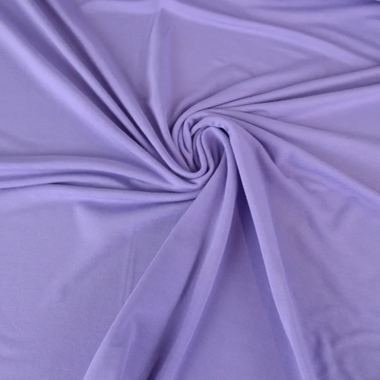 Tissu Jersey de viscose de bambou Lilas - OEKO TEX
