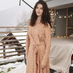 Tissu jersey de viscose motif Romantic flow - OEKO TEX