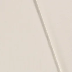 Tissu jersey fines côtes - Blanc cassé