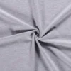 Tissu jersey French terry coloris gris clair chiné - OEKO TEX