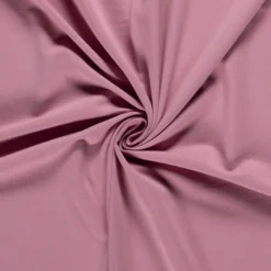 Tissu jersey French terry coloris vieux rose - OEKO TEX
