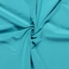 Tissu jersey French terry coloris bleu turquoise - OEKO TEX