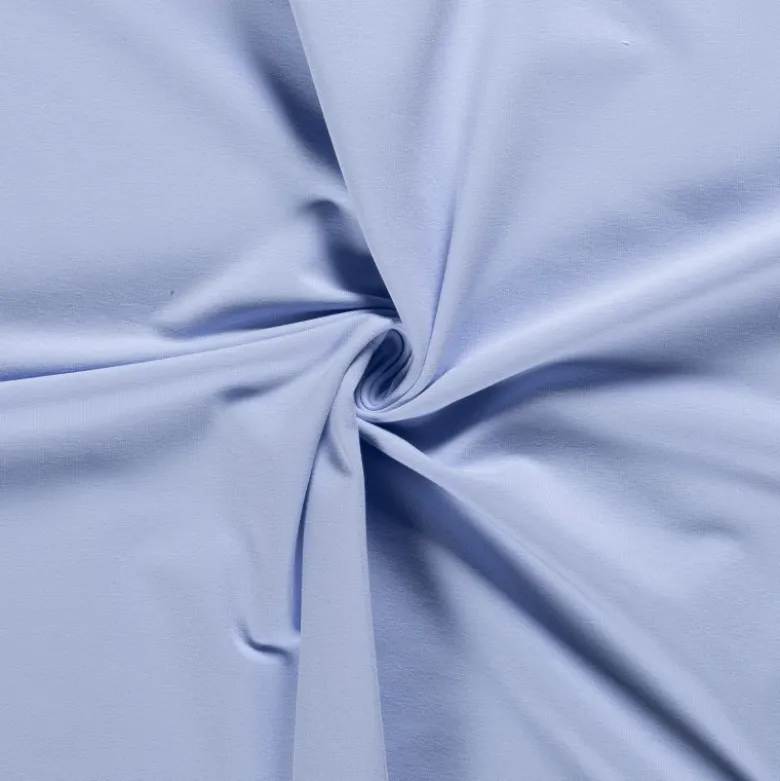 Tissu jersey French terry coloris bleu ciel - OEKO TEX