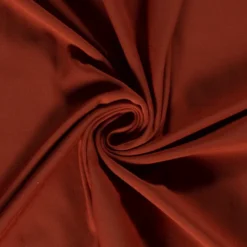 Tissu jersey French terry coloris Terracotta - OEKO TEX