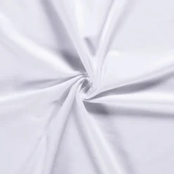 Tissu jersey French terry coloris Blanc - OEKO TEX