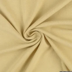 Tissu jersey maille polo Beige - OEKO TEX