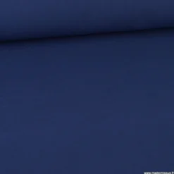 Tissu jersey maille polo bleu marine - OEKO TEX