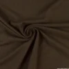Tissu jersey maille polo Chocolat - OEKO TEX