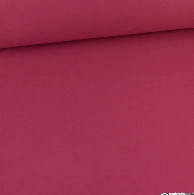 Tissu jersey maille polo Grenat - OEKO TEX