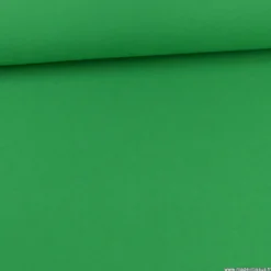 Tissu jersey maille polo vert - OEKO TEX