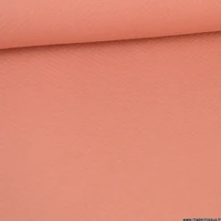 Tissu Jersey matelassé mini losange Marsala - OEKO TEX standard 100