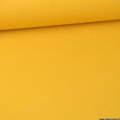 Tissu Jersey matelassé mini losange Moutarde - OEKO TEX standard 100
