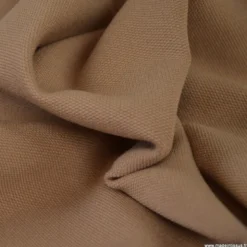 Tissu Jersey milano piqué - Camel