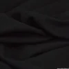 Tissu Jersey milano piqué - Noir