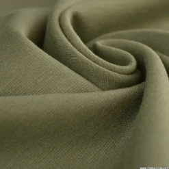 Tissu Jersey milano uni coloris tilleul - OEKO TEX
