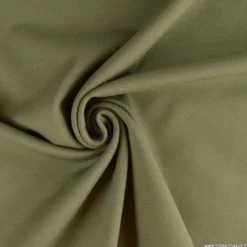 Tissu Jersey milano uni coloris tilleul - OEKO TEX