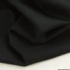 Tissu Jersey milano uni coloris noir - OEKO TEX
