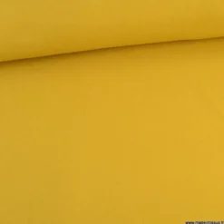 Tissu jersey nid d'abeille moutarde - OEKO TEX