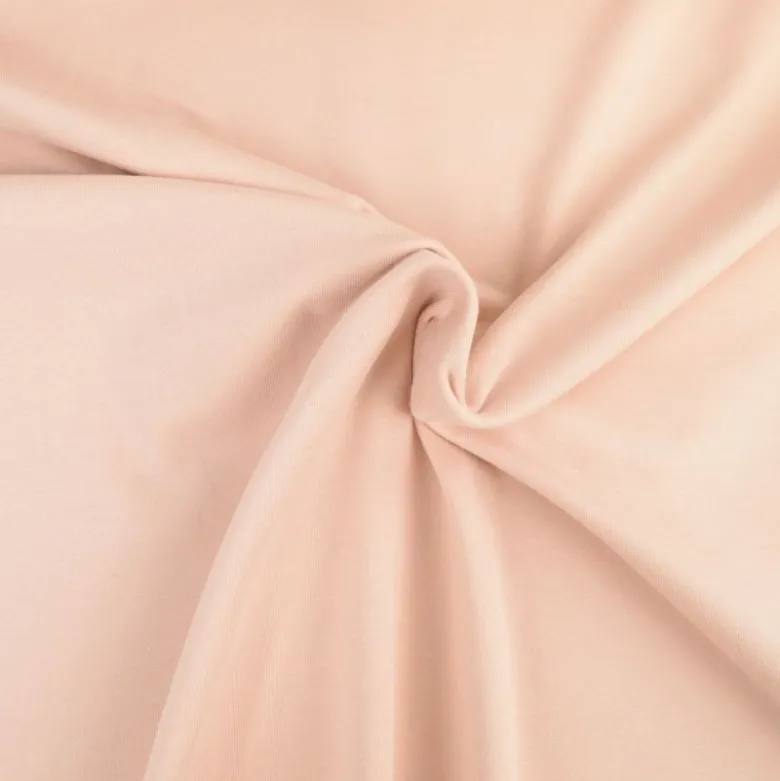 Tissu jersey rose clair - OEKO TEX