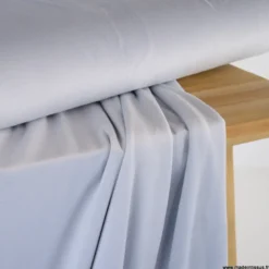 Tissu jersey velours Chilly ultra doux - Bleu ciel