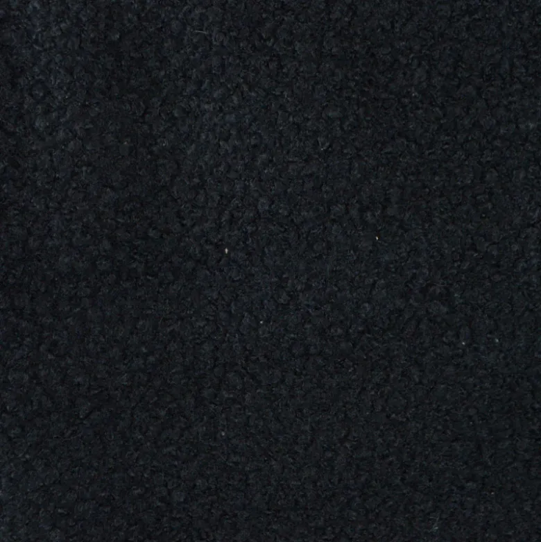 Tissu Lainage Bouclette - Noir