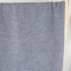 Tissu Laine bouillie coloris gris 100% laine - oeko-tex
