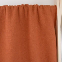 Tissu Laine bouillie coloris terra 100% laine - oeko-tex