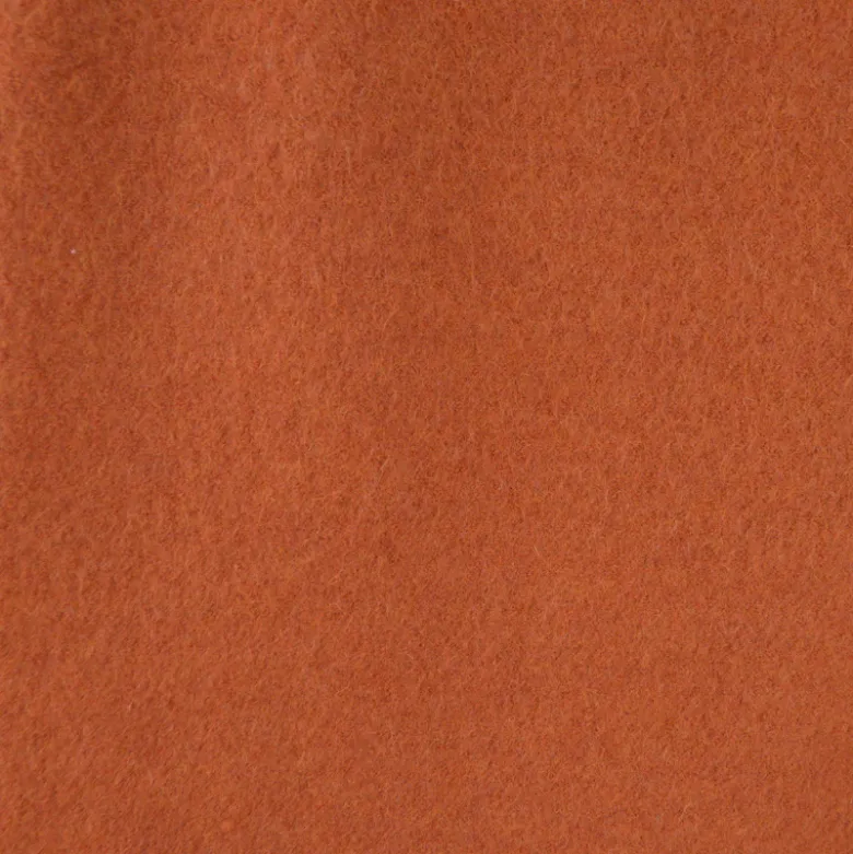 Tissu Laine bouillie coloris terra 100% laine - oeko-tex