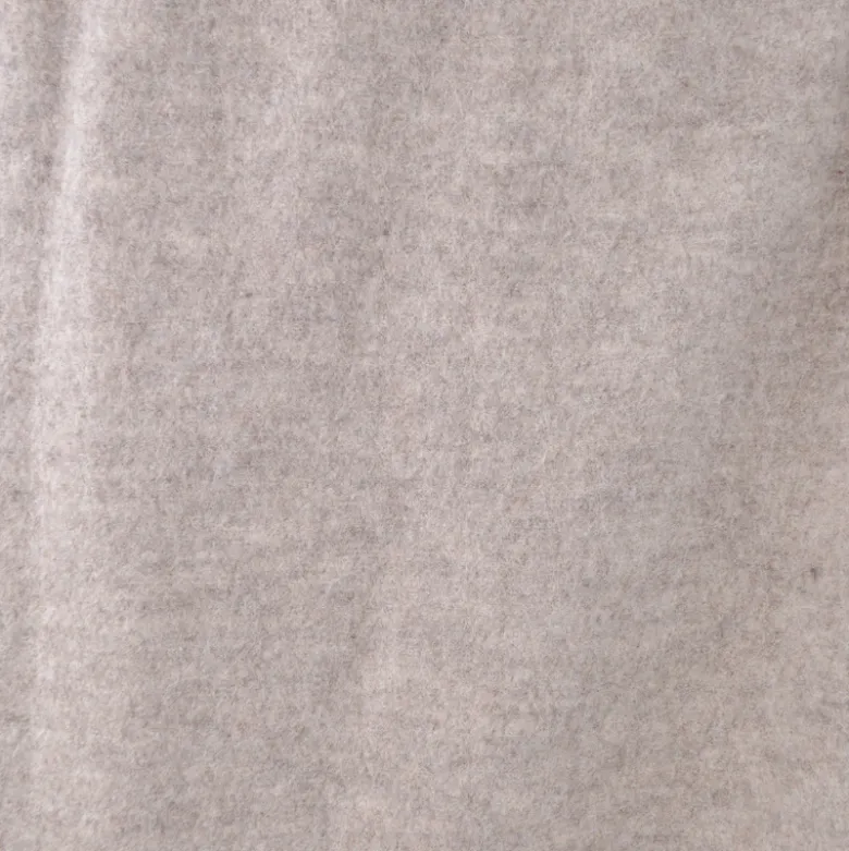 Tissu Laine bouillie coloris crème 100% laine - oeko-tex
