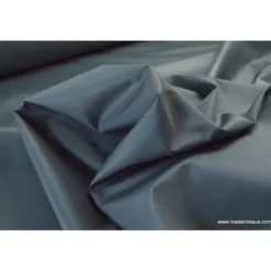 Tissu leger imperméable étanche polyester enduit acrylique anthracite