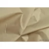 Tissu leger imperméable étanche polyester enduit acrylique beige .