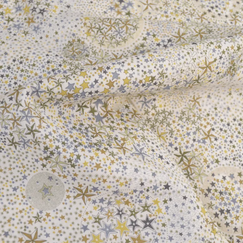 Tissu Liberty Adelajda beige, Tana Lawn - OEKO TEX