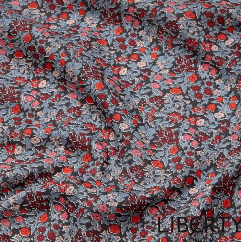 Tissu Liberty Alicia bell Tana Lawn - OEKO TEX