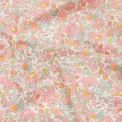 Tissu Liberty Betsy Rose et Vert Cupcake - OEKO TEX